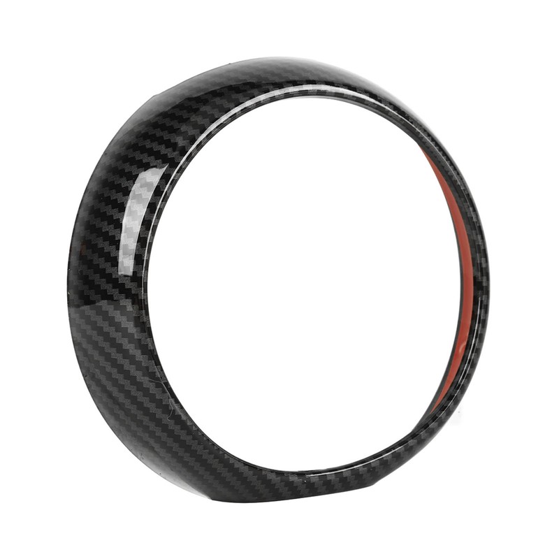 Car Dashboard Cover Edge Trim Decoration Ring Carbon Fibre Style