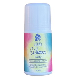 Desodorante Roll On Natural Mujer, Party, 60 ml, 1 Pieza