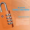 Diyife TSA Luggage Locks, Pack of 2 4-Digit Combination Locks,