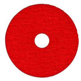 Diablo Fiber Discs Feature Premium Aluminum Oxide Blend for Metal - 5" Dia., 7/8" Arbor, 24 Grit, Extra Coarse, 12200 RPM, 4-Pack - DCF050024S04G