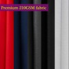 Obstal 210GSM Rectangle Red Tablecloth, Christmas Decorations Table Cloth Waterproof,