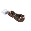Textile Cable with Switch 2m - Brown