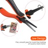 4inLoveMe Thin Flat Needle Nose Pliers 5.5 inches Flat Nose