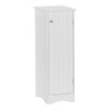 RiverRidge Ashland Slim Linen Cabinet - White - Narrow Cabinet