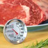Escali AH1 Stainless Steel Oven Safe Meat Thermometer, Extra Large
