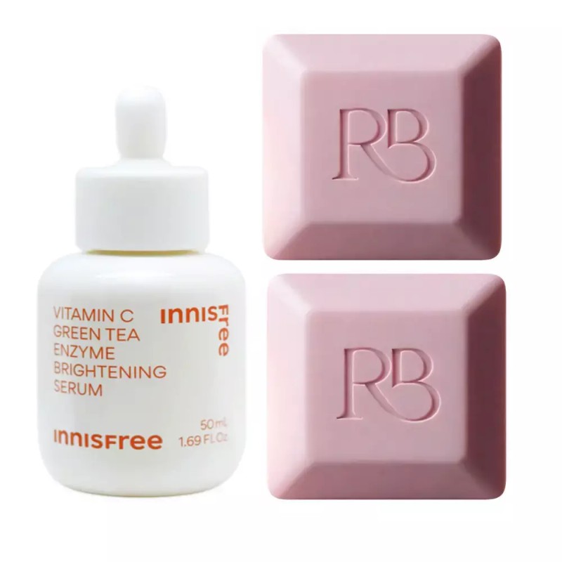 Innisfree 이니스프리 비타C 그린티 엔자임 잡티 토닝 세럼 대용량 50ml