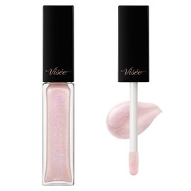 Visee Essence Lip Plumper, SP002, Aurora Pink, 0.2 fl oz (5.5 ml) Lip Gloss, Plump Volume, Moisturizing, Warming
