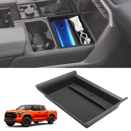 TTCR-II Compatible with 2022-2025 Toyota Tundra Console Organizer Tray, for 2022-2025 Tundra Limited/SR/TRD Center Console Secondary Organizer Tray