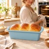 Silicone Baking Molds NonStick Rectangle Cake Pans Mini Loaf Pan