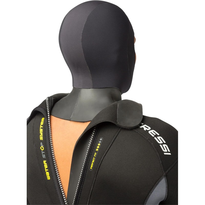 Cressi Hood Men's - Premium Neoprene 5mm,Black