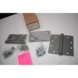 World Class Hinges PB81 World Class Commercial Door Hinges 652 (3 Per Box) 4.5” X 4.5” AMS X HWS