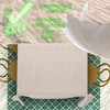 Fabric Tablecloth Washable Table Linen Tablecloth Cotton Polyester Vichy Grey