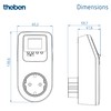 Theben 0200170 Eltimo 020 Astro top3 Digital Socket Switch with