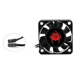 Dantenron RC Motor Cooling Fan 25mm 30mm 35mm 40mm 45mm 50mm High Speed Heatsink 28000RPM ESC Fans 6V-8.5V for 1/10 1/8 1/12 Truck Off Road Crawler Car 540 550 Brushless OR Brushed Motors (40mm)