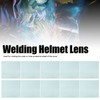 10Pcs 138x122mm Welding Helmet Transparent Protective Plate Spare Lens Industrial