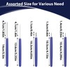 TIESOME 7 Pcs Paper Quilling Tools Slotted Kit, Assorted Sizes