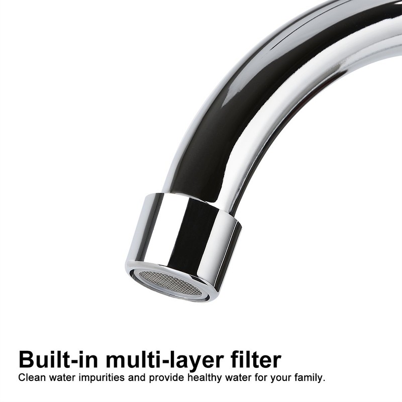 Cold Water Faucet Only, High Arc Single Handle One Hole