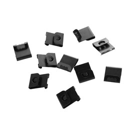 60 Pcs Photo Frames Hanger Hooks, Black S-Shaped Artwork Picture Hanging Clip, Wall Mount Metal Painting Album Wall Fasteners Clip for Office