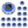 VOLISUN Solar Driveway Deck Lights Dock Marine Lights,16 Pack Solar
