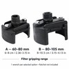 Adjustable Two-Jaw Oil Filter Wrench – Metal Filter Removal Tool,