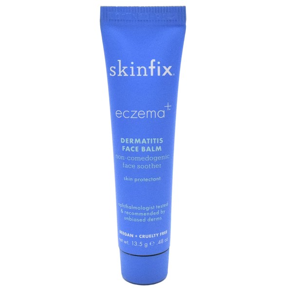 Skin Fix Eczema+ Dermatitis Face Balm - Soothing Cream Moisturizer for Facial Dermatitis and Dry Skin, Eczema Itch Relief Treatment, Sheer Ointment