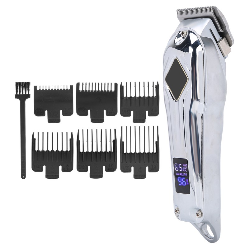 Professional Electric Hair Clipper LED Display Hair Trimmer Cutting Machine