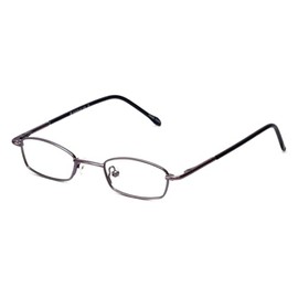 Calabria Flex Plus KIDS 109 Rectangular Blue Light Blocking Reading Glasses +3.50 Purple Girls