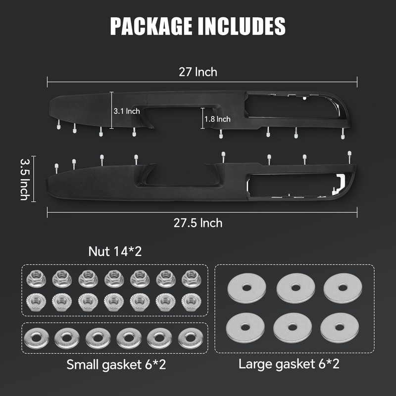 80994 Door Armrest Compatible with Chevy Silverado Tahoe Suburban Avalanche