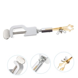 COLLBATH Reversing Thermometer Fixing Clip Lightweight Portable Laboratory Equipment for Education Securely Holds Thermometers Chemical Experiments