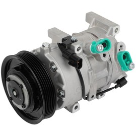 cciyu AC Compressor for Car 2017-2018 for Hyundai Tucson 1.6L,Air Conditioning Compressor with Clutch 6 Grooves 178334
