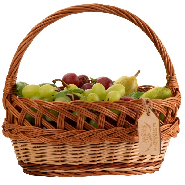FALKENBERGER Willow Basket Small Approx. 26 x 20 x 24
