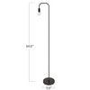 Oneach Industrial LED Floor Lamp for Living Room Bedroom Reading