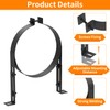 8 Inch Chimney Pipe Support Bracket, Adjustable Vent Wall Strap,