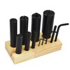 GXYWADY 1/4-1-1/4 Inch Expandable Arbor for Lathe Milling 8 Pieces