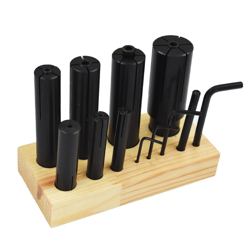 GXYWADY 1/4-1-1/4 Inch Expandable Arbor for Lathe Milling 8 Pieces