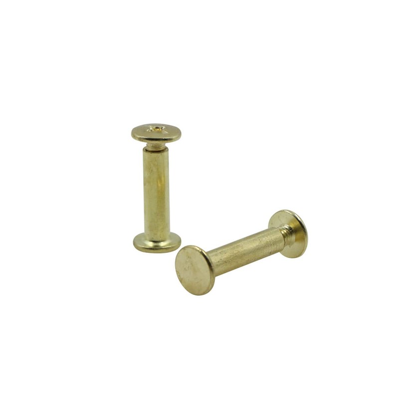 80 Set Chicago Binding Screws Brass Binding Screws Binding Screws