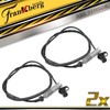 Frankberg 2x ABS Sensor Raddrehzahl Hinterachse Links Rechts Kompatibel mit