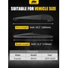 MIKKUPPA Rear Wiper Arm Blades, Replacement for 2019-2023 Toyota RAV4,