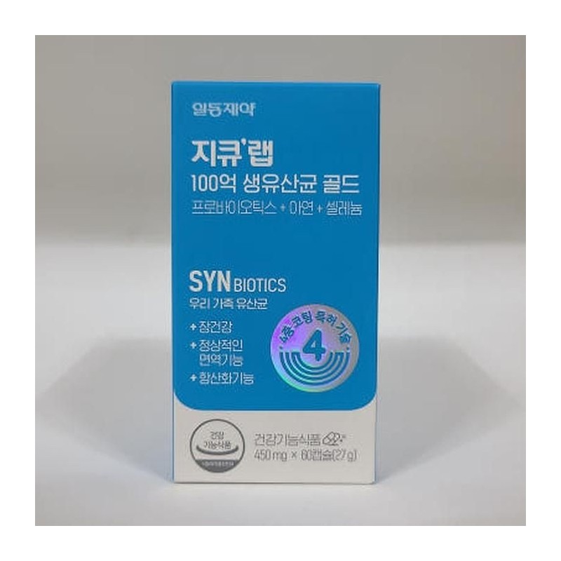 GQ Lab 10 Billion Live Lactobacillus Gold 60 Capsules 1