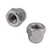 Merriway BH07651 Domed Cap Nut Bright Zinc Plated Steel M5,