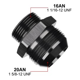 EVIL ENERGY 20AN Flare to AN16 ORB Male O-Ring Fitting Adapter