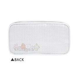 Kamio Japan BT21 Clear Box Pen Pouch MIX LINE FRIENDS [028500], clear