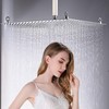 Saeuwtowy 20 inch Large Rainfall Shower Heads High Pressure Stainless