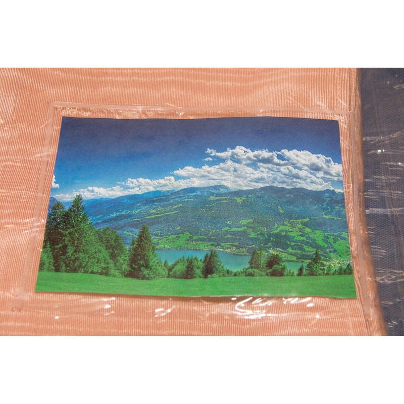 Clear Vinyl Zippered Storage Bags 12 x 15 x 5