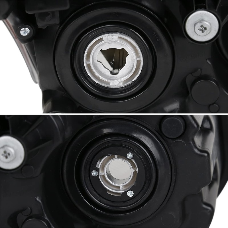 Spec-D Tuning Chrome Housing Clear Lens Passenger Right Side Headlight