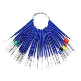 Ieron 36PCS Wiring Harness Pin Removal Tool Automotive Wiring Harness Terminal Needle Remover Wiring Harness Removal Tool For Cars Household Appliances