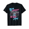 5th Grade Is My Jam - Vintage 80s Boombox Teacher