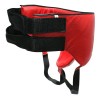 Protector Concha Riñonera Varonil Fire Sports Piel Rojo