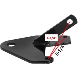 NIXFACE Fit for Honda 250 Recon TRX ATV Hitch 1997-2018 with Hardware