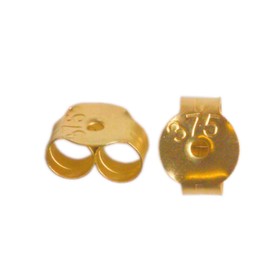 Arranview Jewellery Large (5mm) 9ct Gold Butterfly Earring Backs